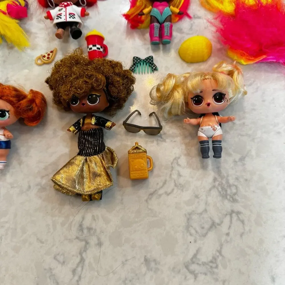 L.O.L. Surprise! Doll assortment, 7 dolls Hair Goals